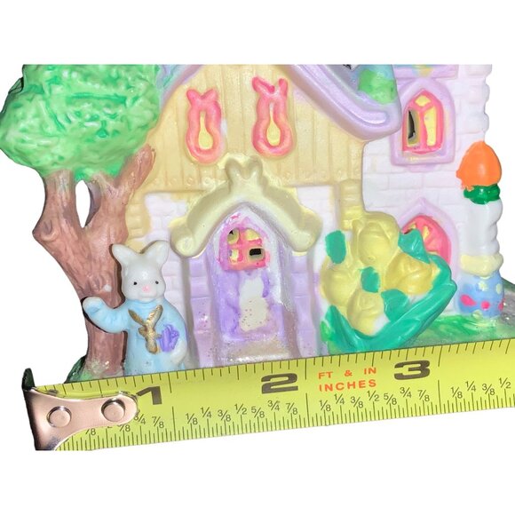 Happy Hollow 2004 Easter Village Ceramic House - Picture 9 of 13